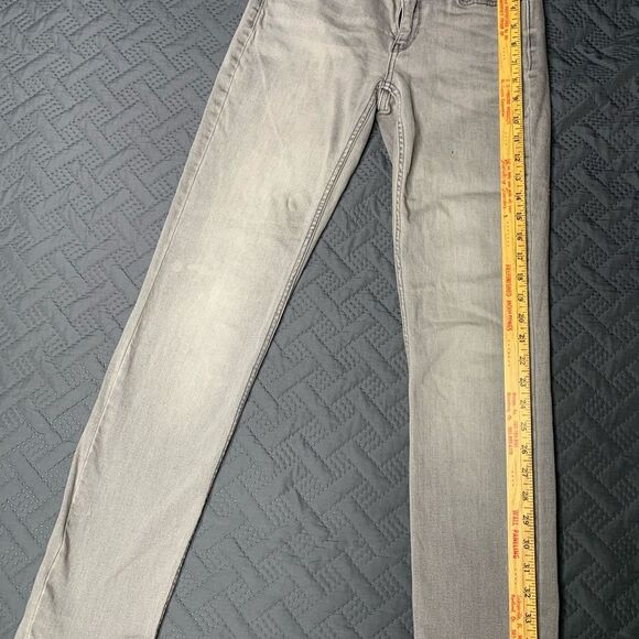 Calvin Klein Light Gray Straight-Leg Jeans - Picture 3 of 5